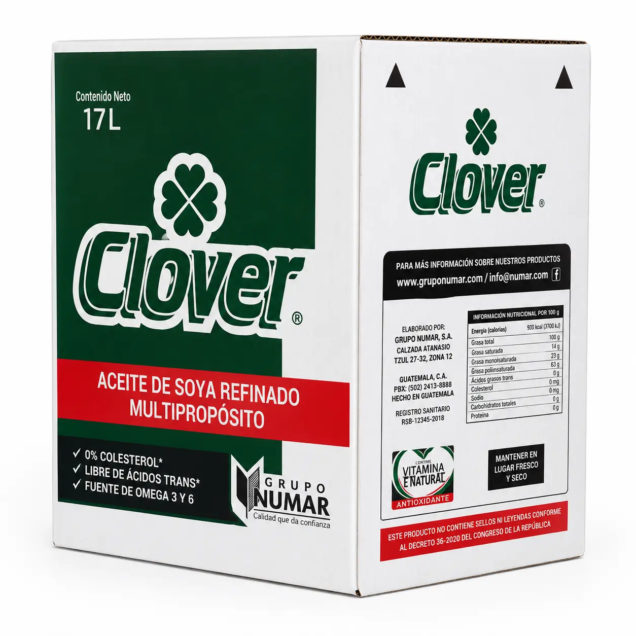 Aceite Clover