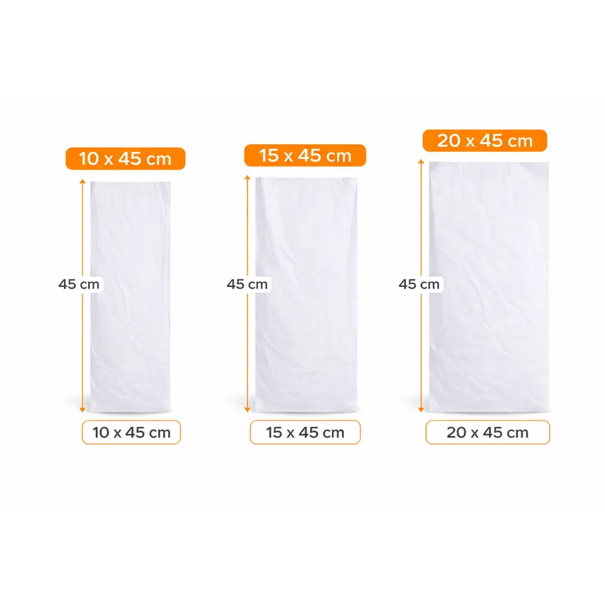 Bolsa Baguett de 1 - 2 - 3